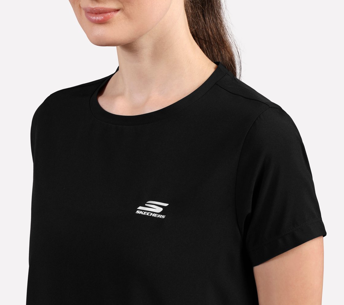 PERFORMANCE BOXY FIT T SHIRT, BLACK