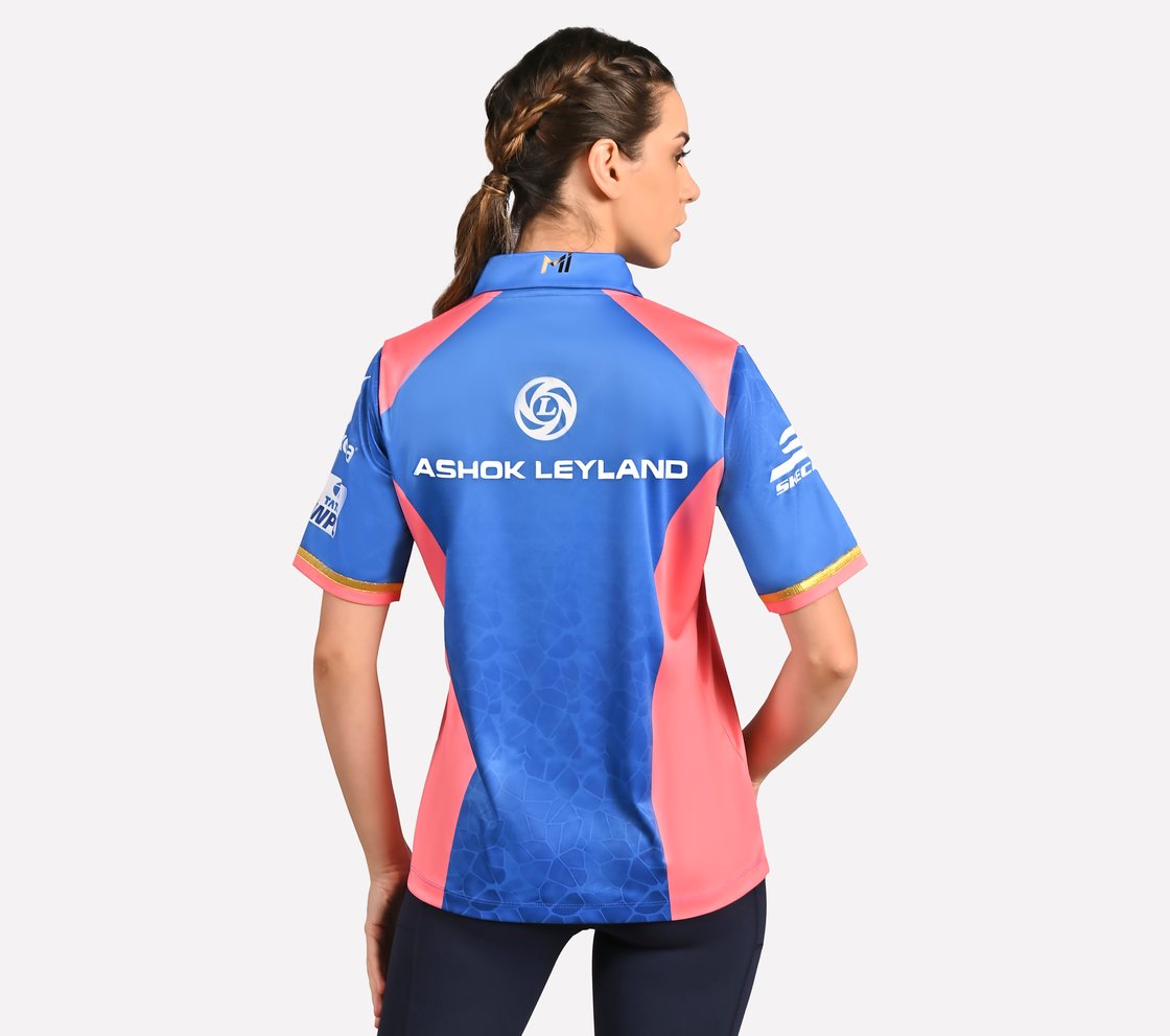 MUMBAI INDIANS: WPL FAN JERSEY 2025, NVY/WHT/LT. BLUE