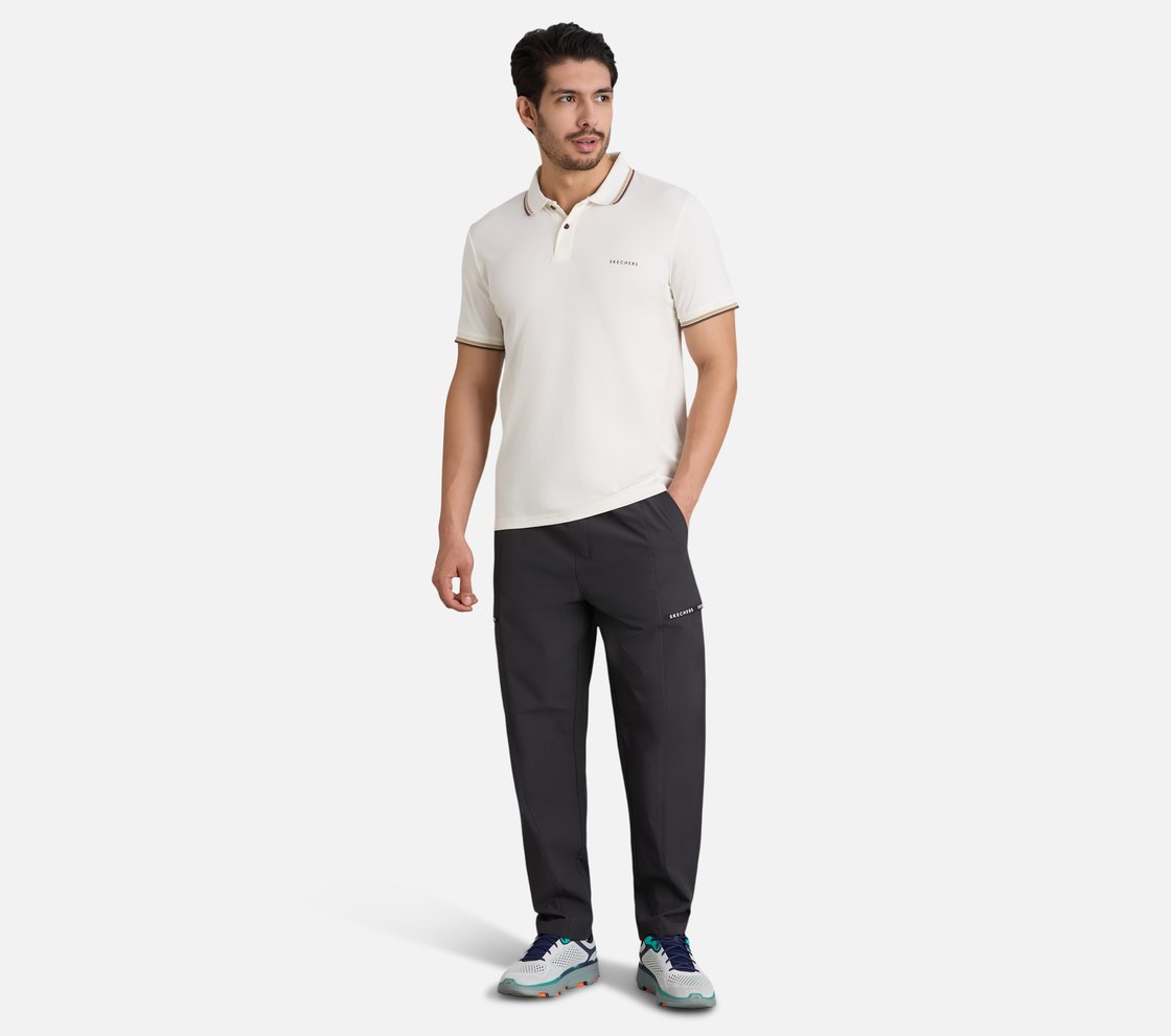 CLASSIC TIPPING POLO, WHITE