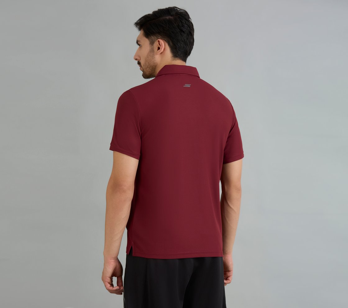 MOHUN BAGAN POLO, MAROON Apparel Left View
