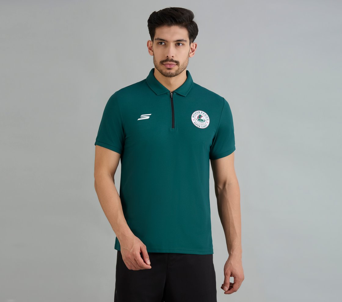 MOHUN BAGAN POLO, GREEN Apparel Lateral View