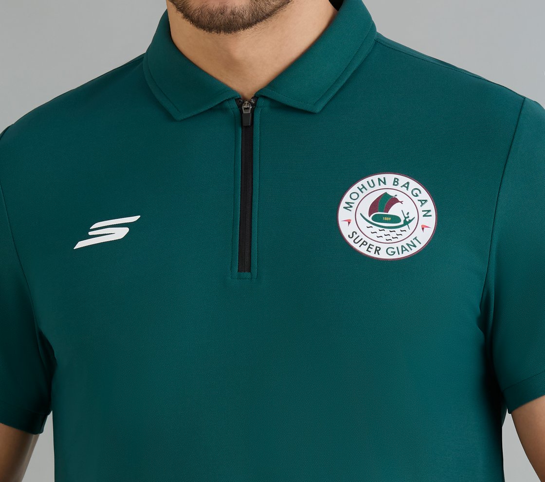 MOHUN BAGAN POLO, GREEN Apparel Right View