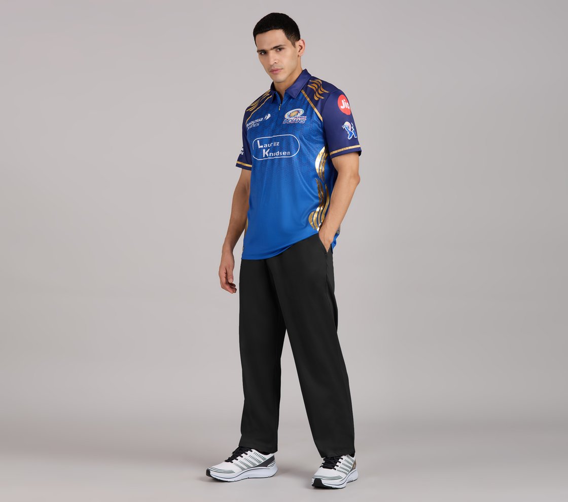 MUMBAI INDIANS IPL MEN'S REPLICA JERSEY 2026, ROYAL/NAVY/LIME