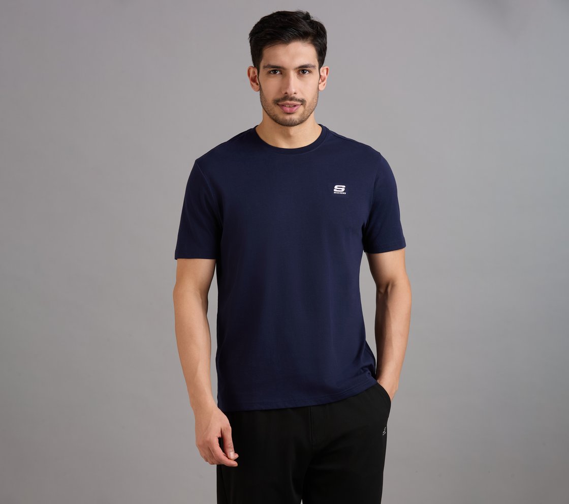 SS CREWNECK T-SHIRT-2PC PACK, BLACK/GUNMETAL/BLUE