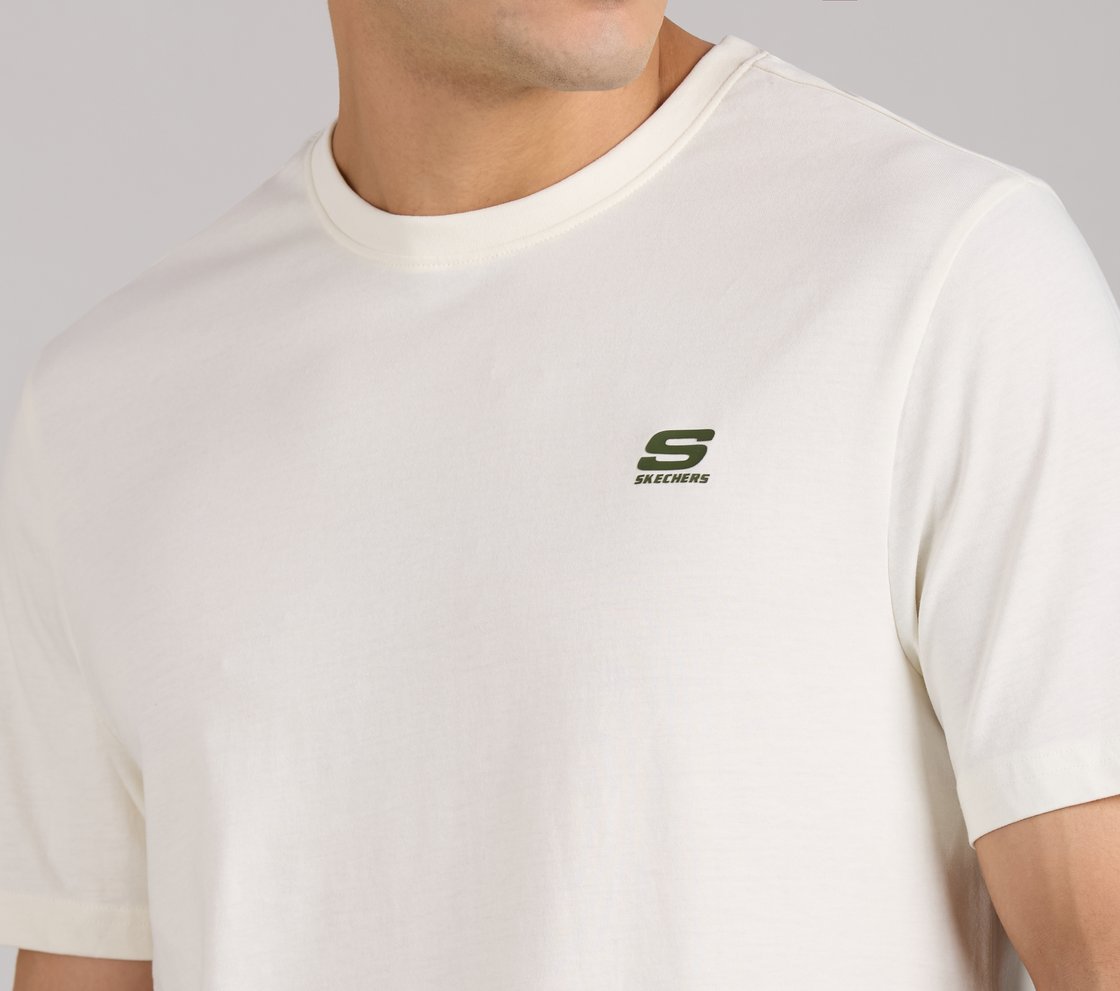 SS CREWNECK T-SHIRT-2PC PACK, OFF WHITE/GREEN