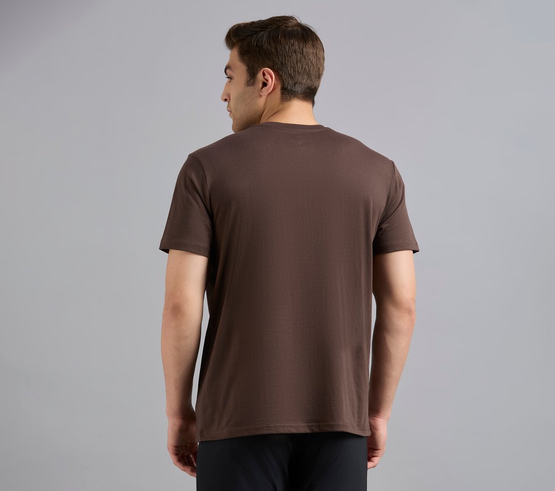 SS CREWNECK T-SHIRT-2PC PACK, SLATE/BROWN