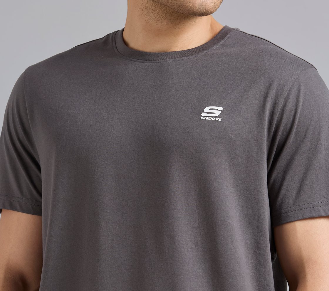 SS CREWNECK T-SHIRT-2PC PACK, SLATE/BROWN