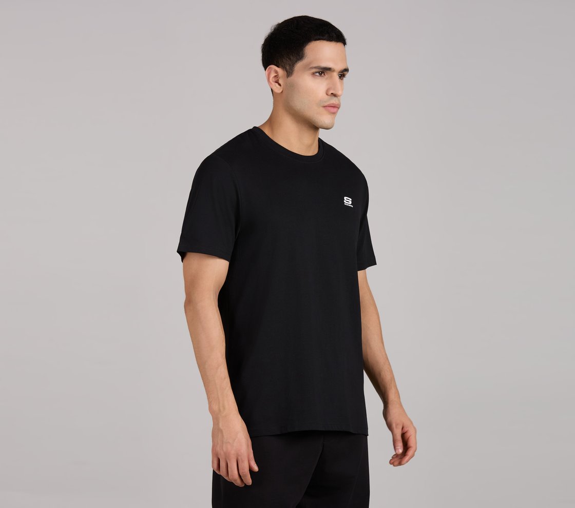 SS CREWNECK T-SHIRT-2PC PACK, WHITE/BLACK