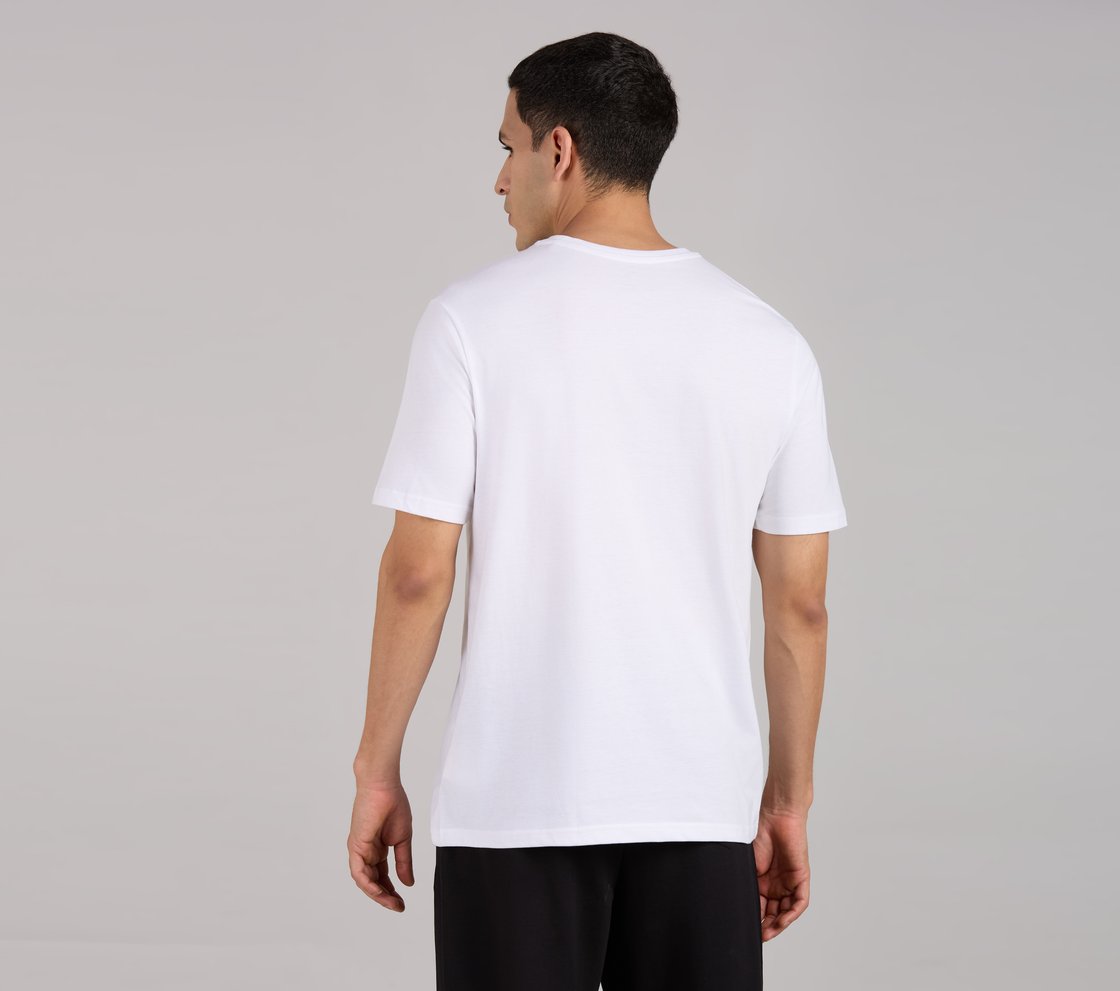 SS CREWNECK T-SHIRT-2PC PACK, WHITE/BLACK