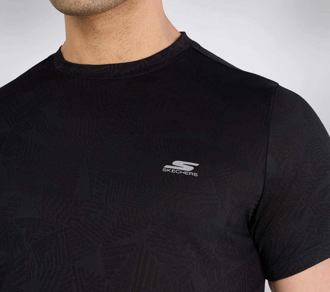 SS SKECHERS DELTA T-SHIRT, BBBBLACK Apparel Right View