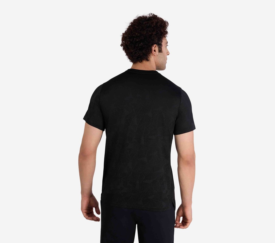 SS LARGE PERFORATED T-SHIRT, BBBBLACK Apparel Bottom View