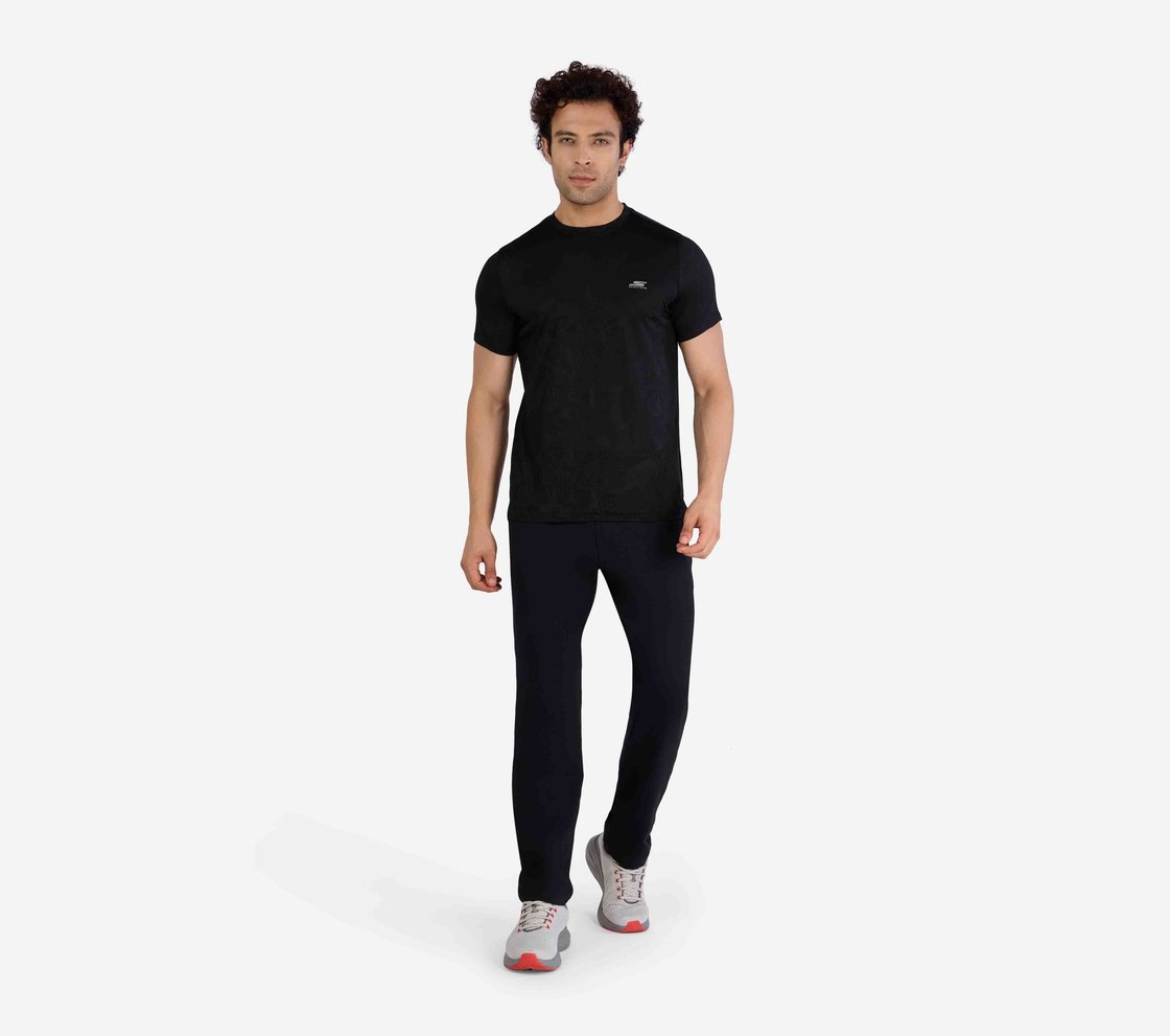 SS LARGE PERFORATED T-SHIRT, BBBBLACK Apparel Right View
