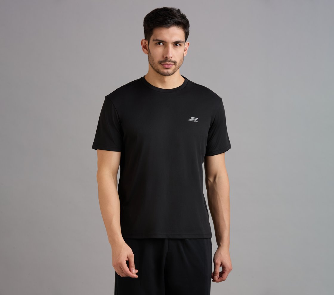 SS PERFORMANCE T-SHIRT, BBBBLACK Apparel Lateral View
