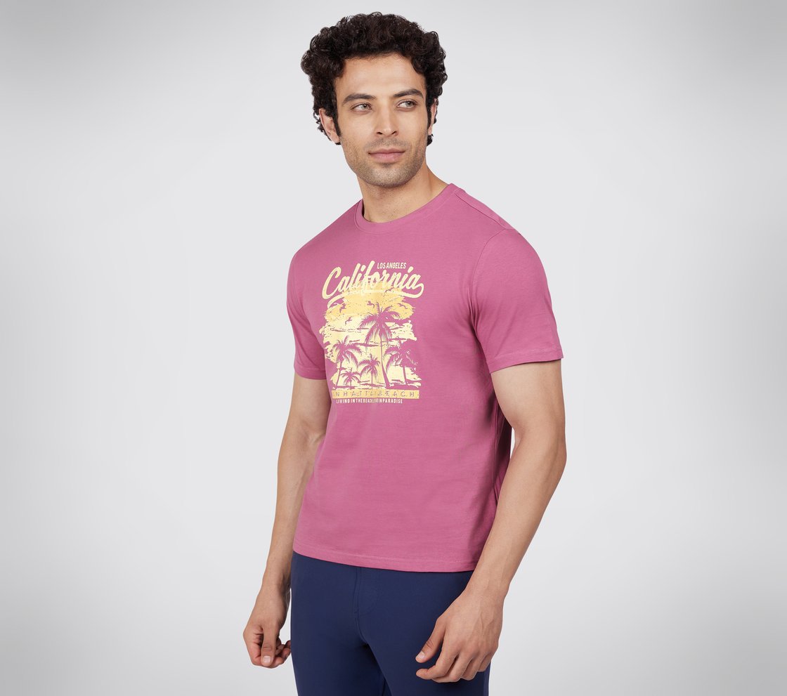 SS CALIFORNIA GRAPHIC T-SHIRT, RRUST Apparel Top View