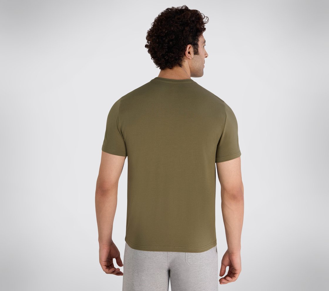 SS SKECHERS 1992 T-SHIRT, OOLIVE Apparel Bottom View