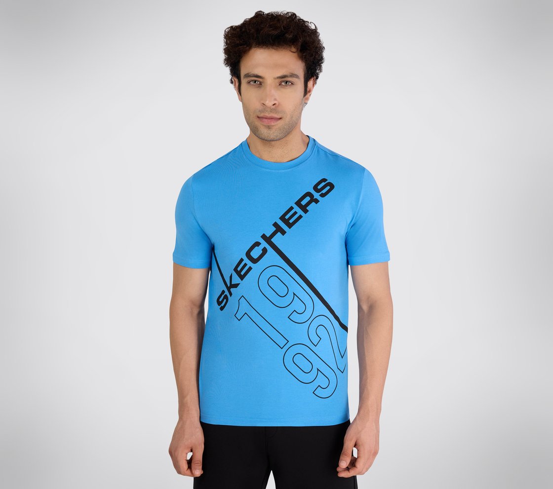 SS SKECHERS 1992 T-SHIRT, PERIWINKLE