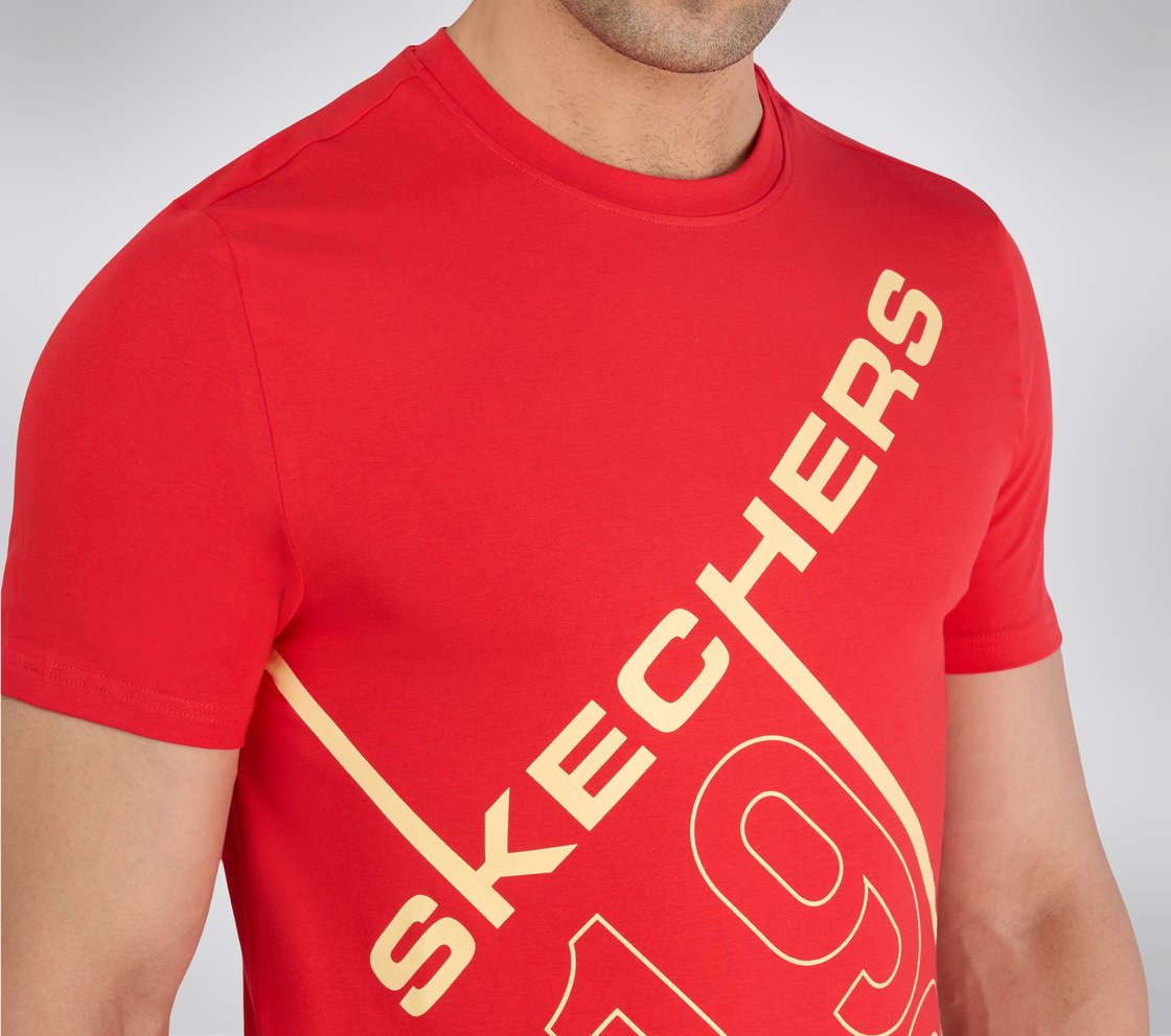 SS SKECHERS 1992 T-SHIRT, RRED