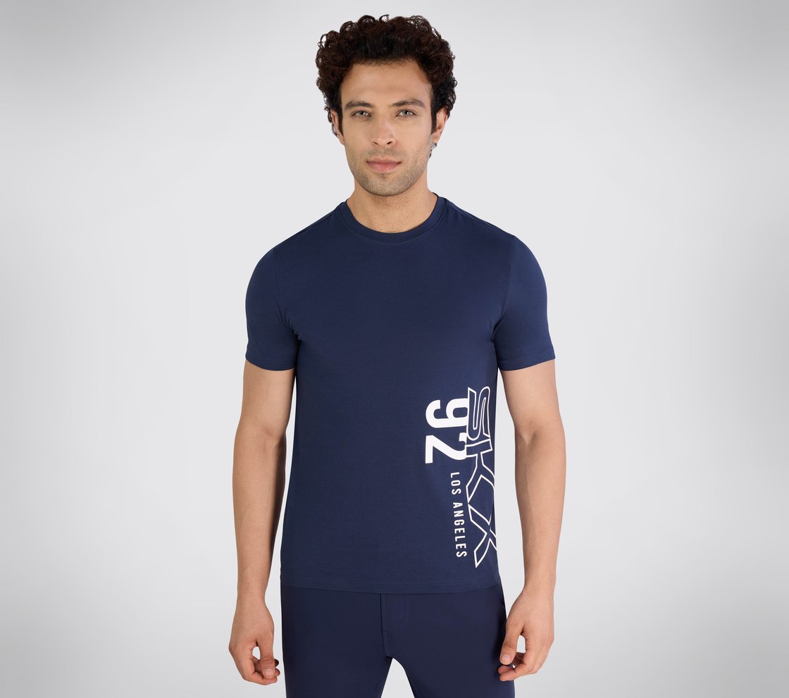 SS SKX GRAPHIC T-SHIRT, NAVY