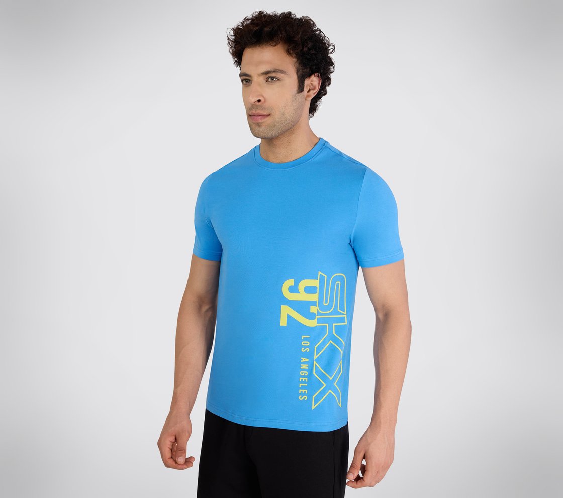 SS SKX GRAPHIC T-SHIRT, PERIWINKLE
