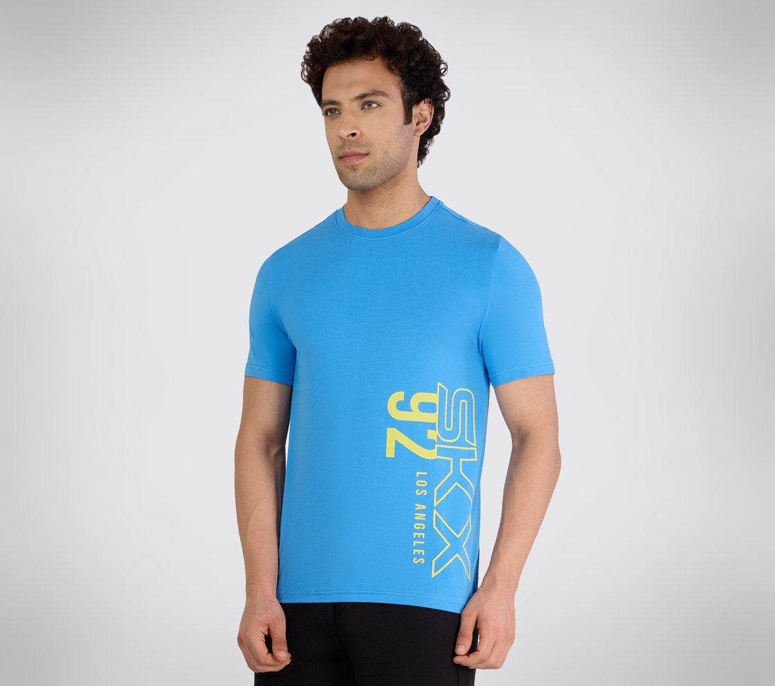 SS SKX GRAPHIC T-SHIRT, PERIWINKLE