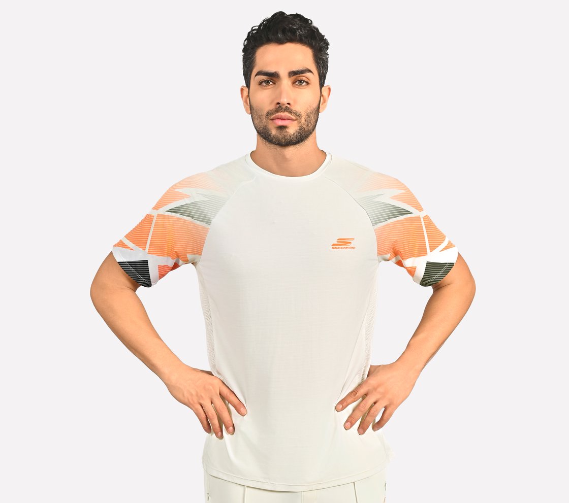 SKECHERS PICKLEBALL T-SHIRT, WHITE