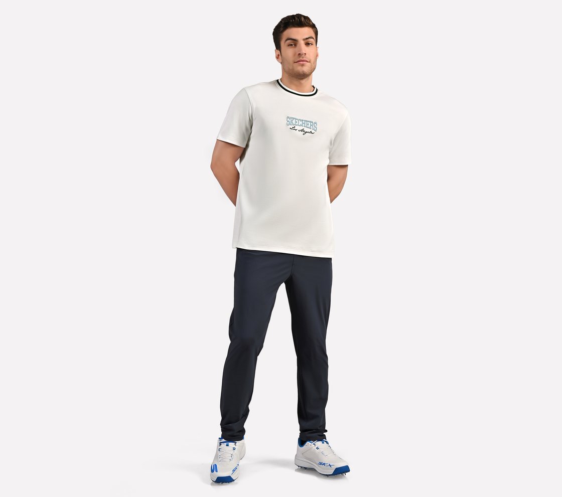 CRICKET T SHIRT, WHITE Apparel Right View