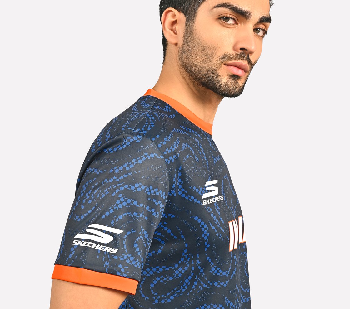 AIPA PICKLEBALL T-SHIRT, NAVY