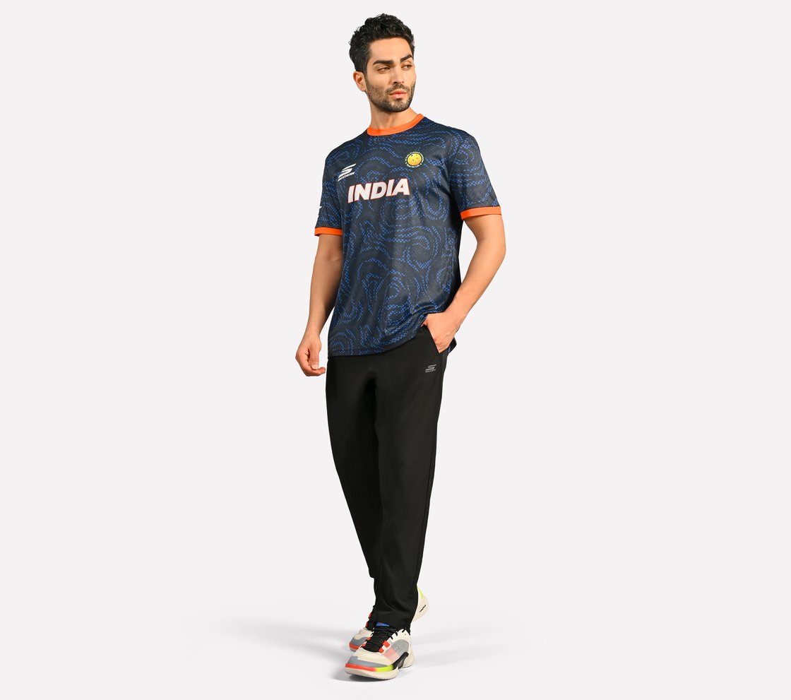 AIPA PICKLEBALL T-SHIRT, NAVY Apparel Right View