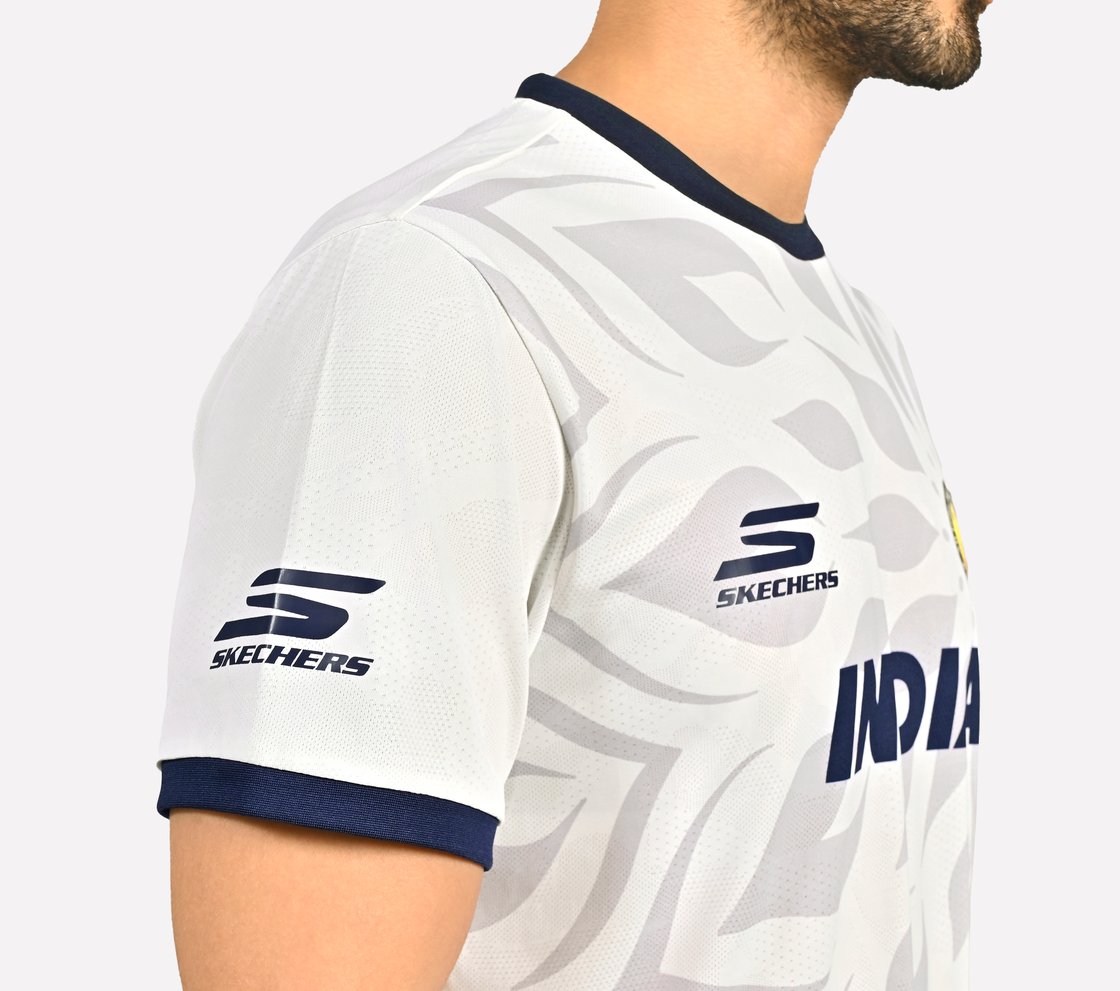 AIPA PICKLEBALL TEE, WHITE Apparel Bottom View