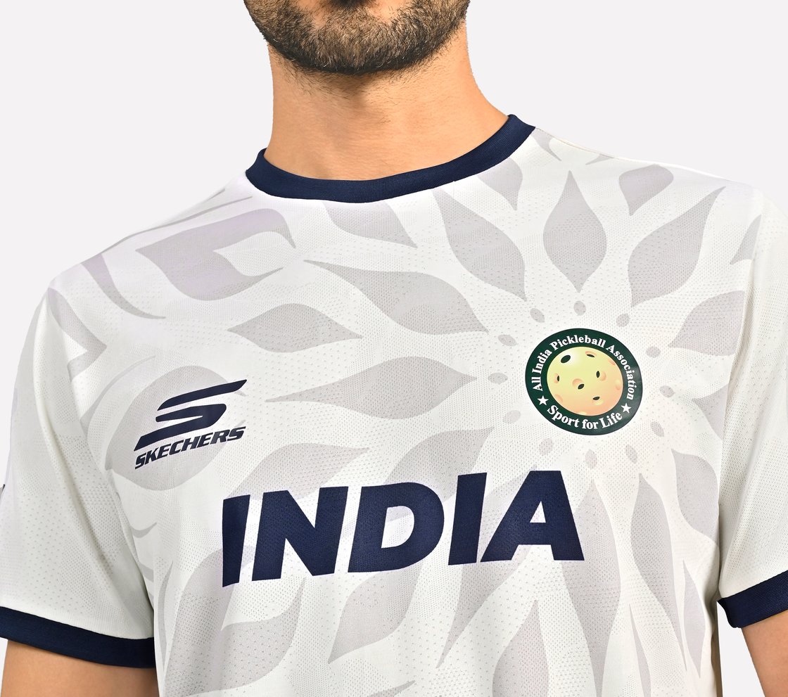 AIPA PICKLEBALL TEE, WHITE