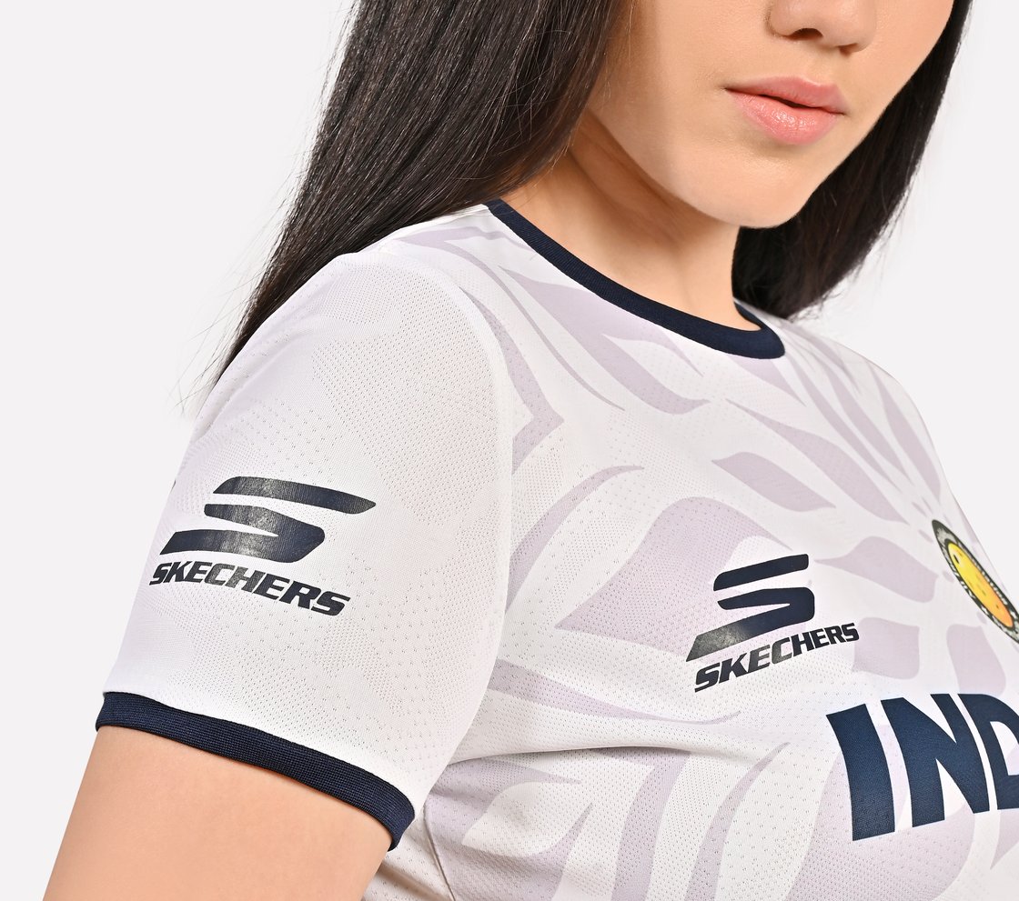 AIPA YY PICKLEBALL TEE, WHITE Apparel Right View