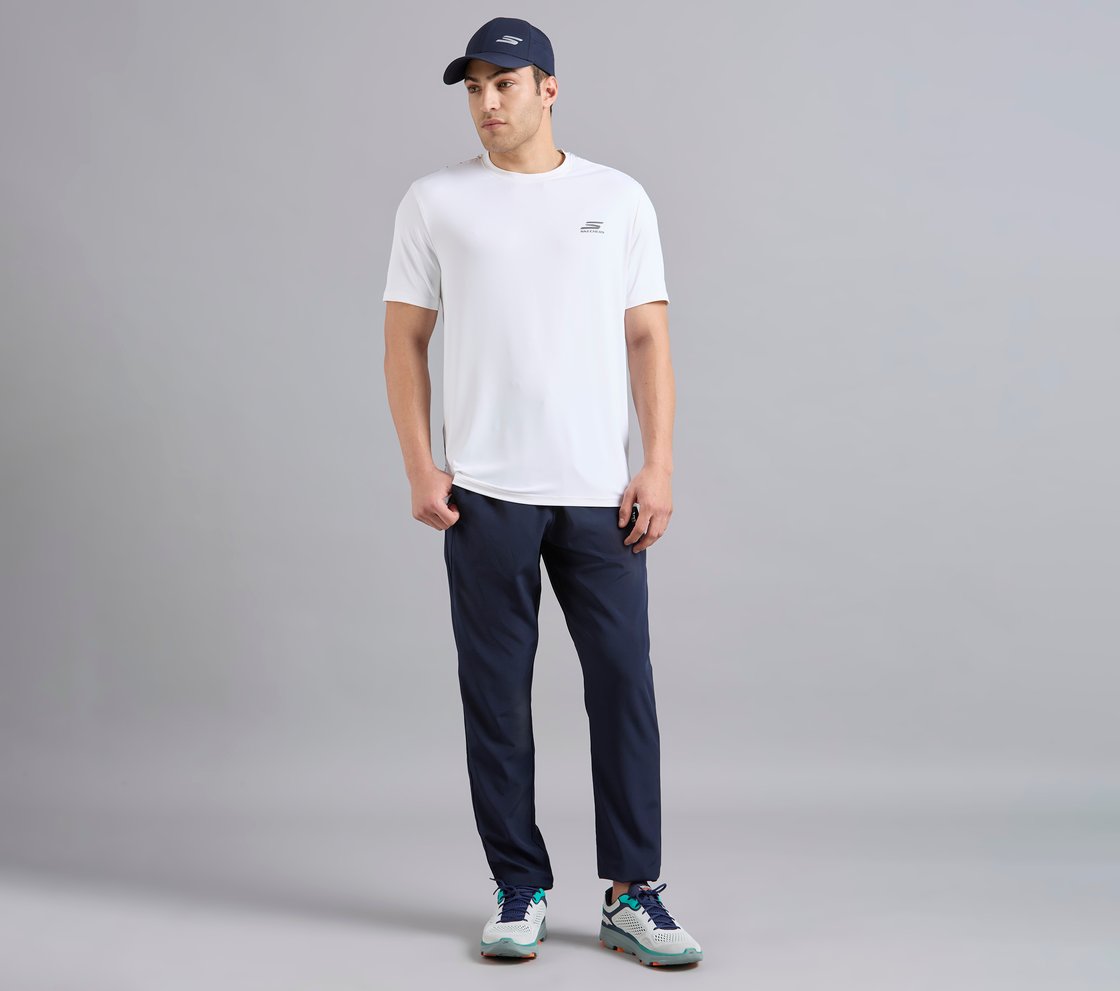 OVERBRANDING PICKLEBALL TEE, WHITE Apparel Right View