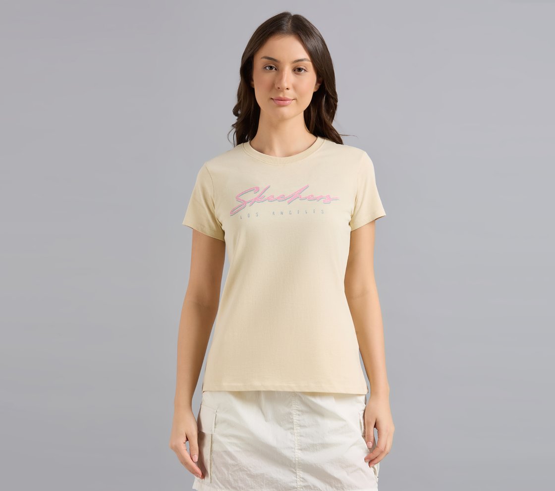 SKECHERS HAND PAINTED TEE,  Apparel Lateral View