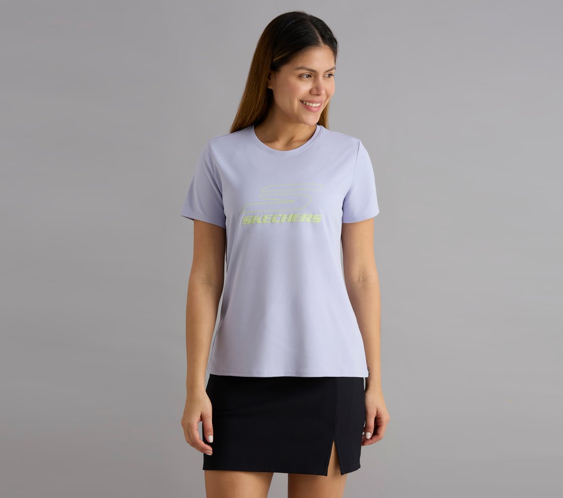 PERFORMANCE RUNNING T-SHIRT, PURPLE/LAVENDER