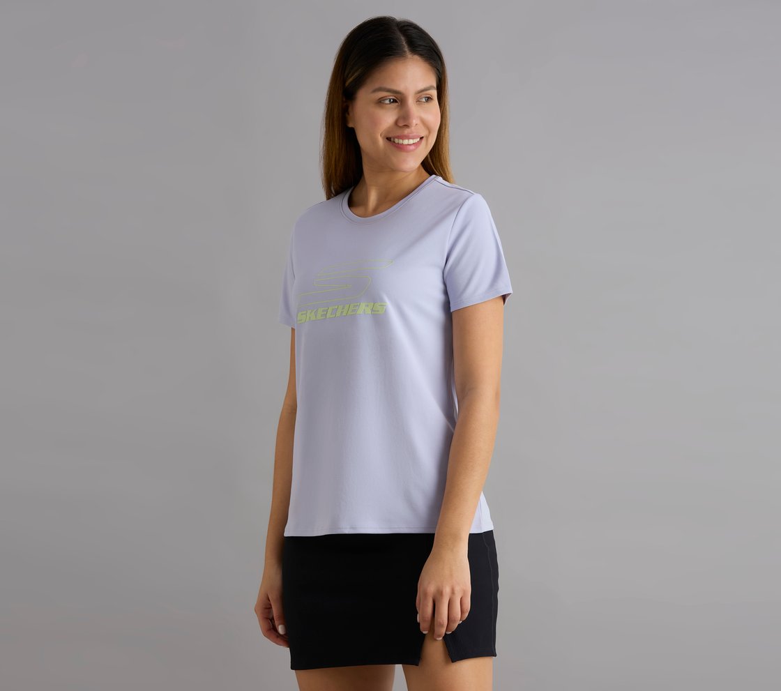 PERFORMANCE RUNNING T-SHIRT, PURPLE/LAVENDER