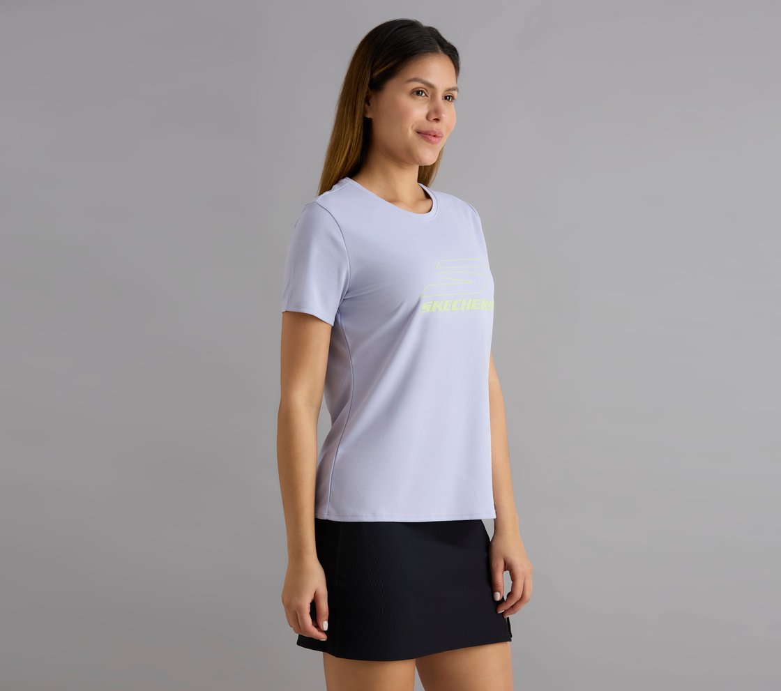 PERFORMANCE RUNNING T-SHIRT, PURPLE/LAVENDER