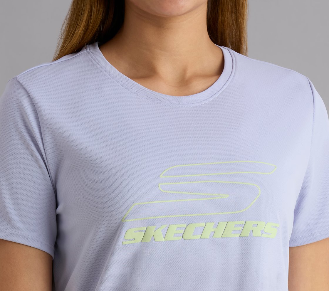 PERFORMANCE RUNNING T-SHIRT, PURPLE/LAVENDER
