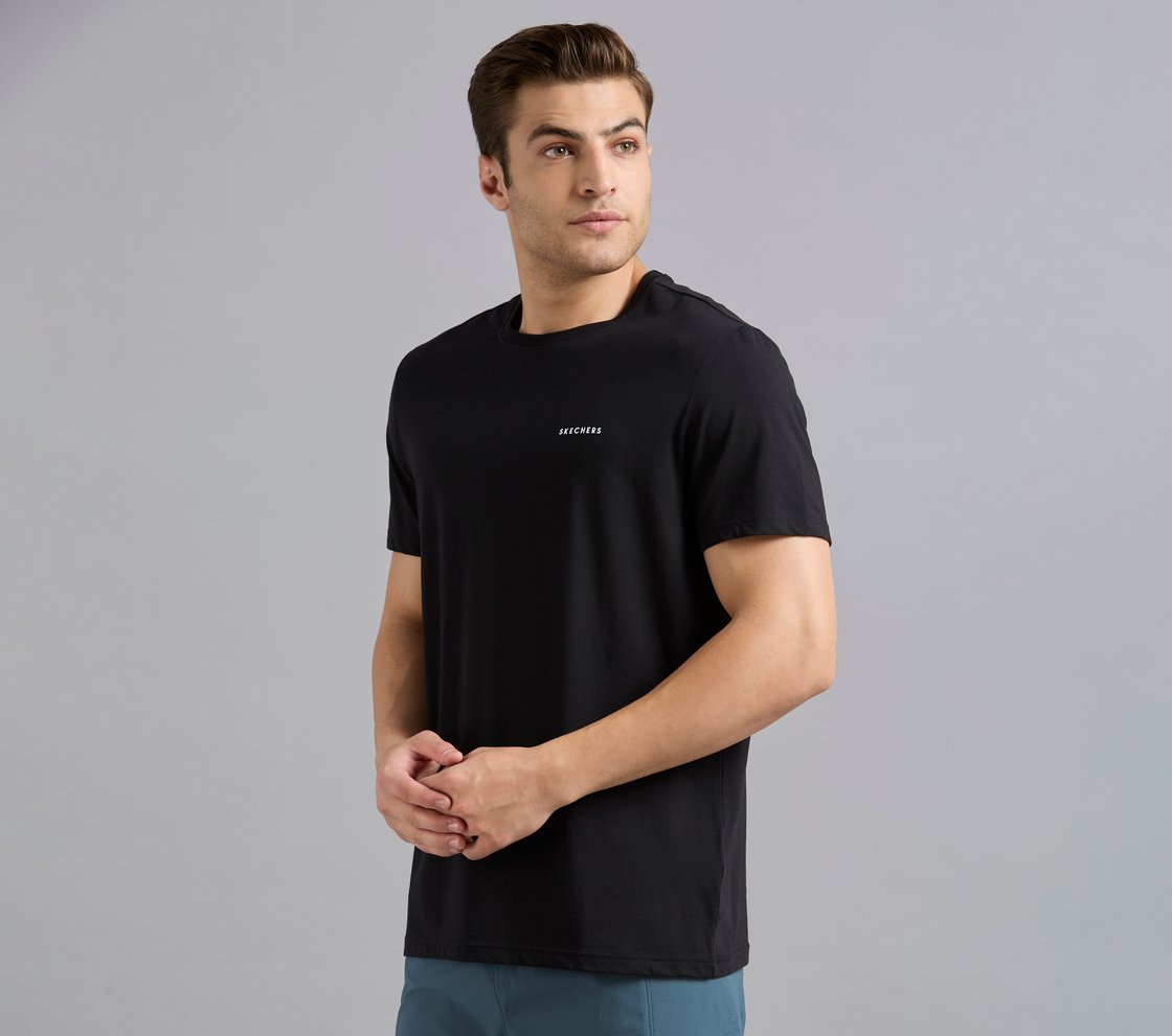 ESSENTIAL BRANDING T SHIRT, BLACK