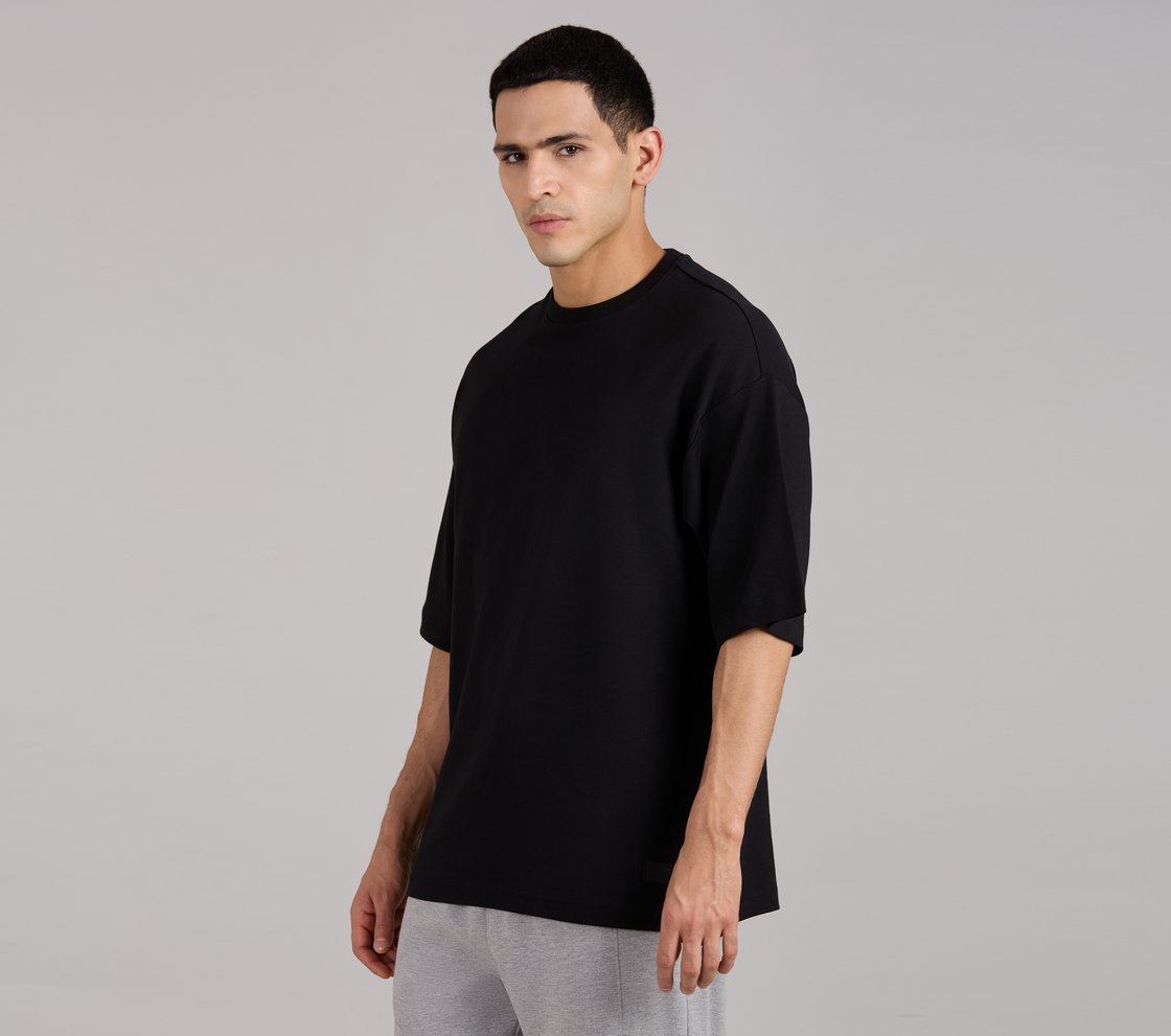 SKECHERS ESSENTIAL LABEL BOXT, BLACK