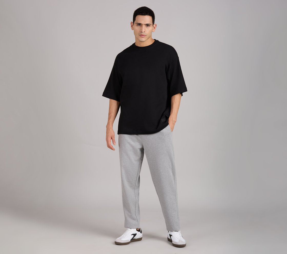 SKECHERS ESSENTIAL LABEL BOXT, BLACK
