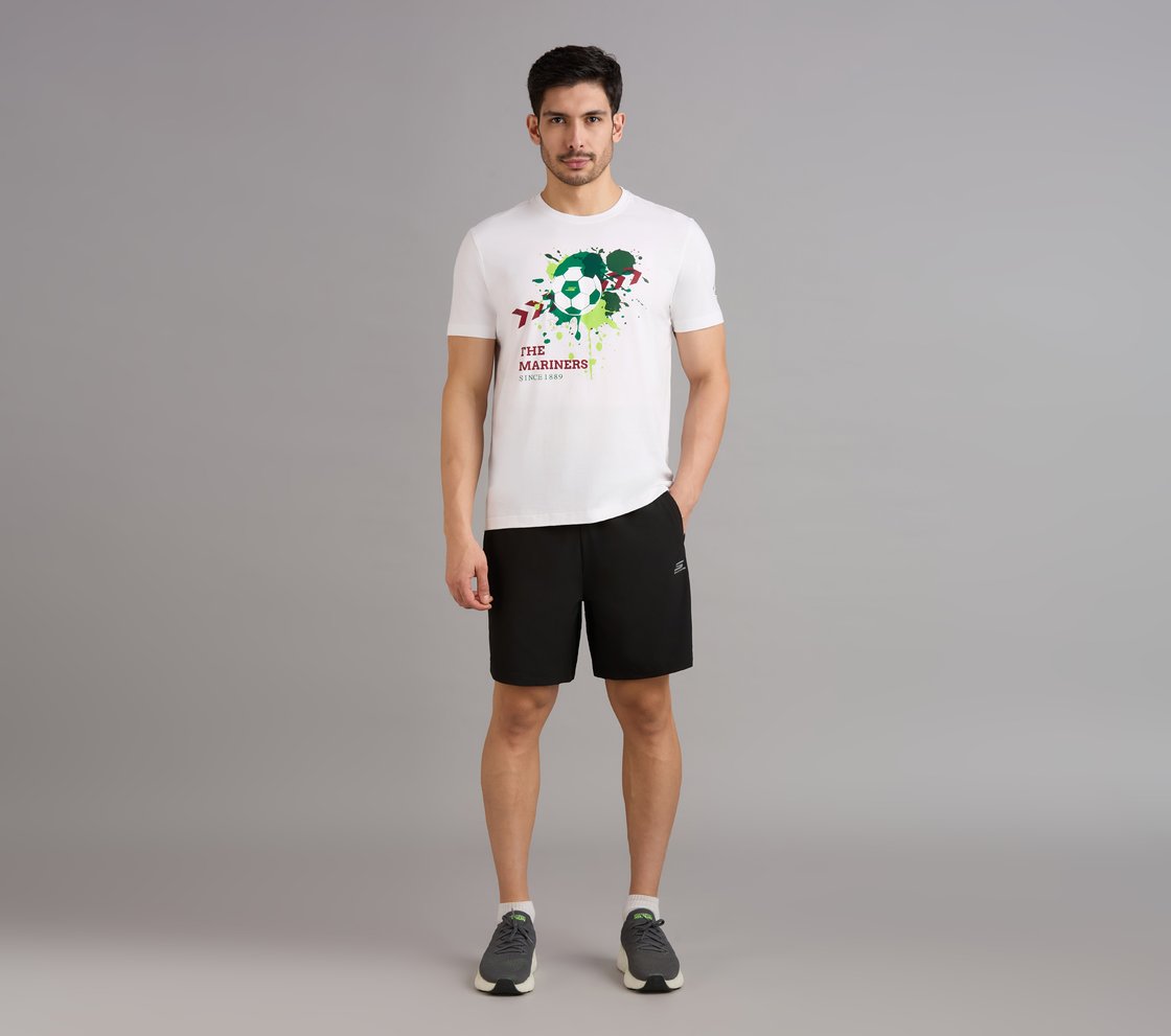 MOHUN BAGAN MARINERS T-SHIRT, WHITE Apparel Right View