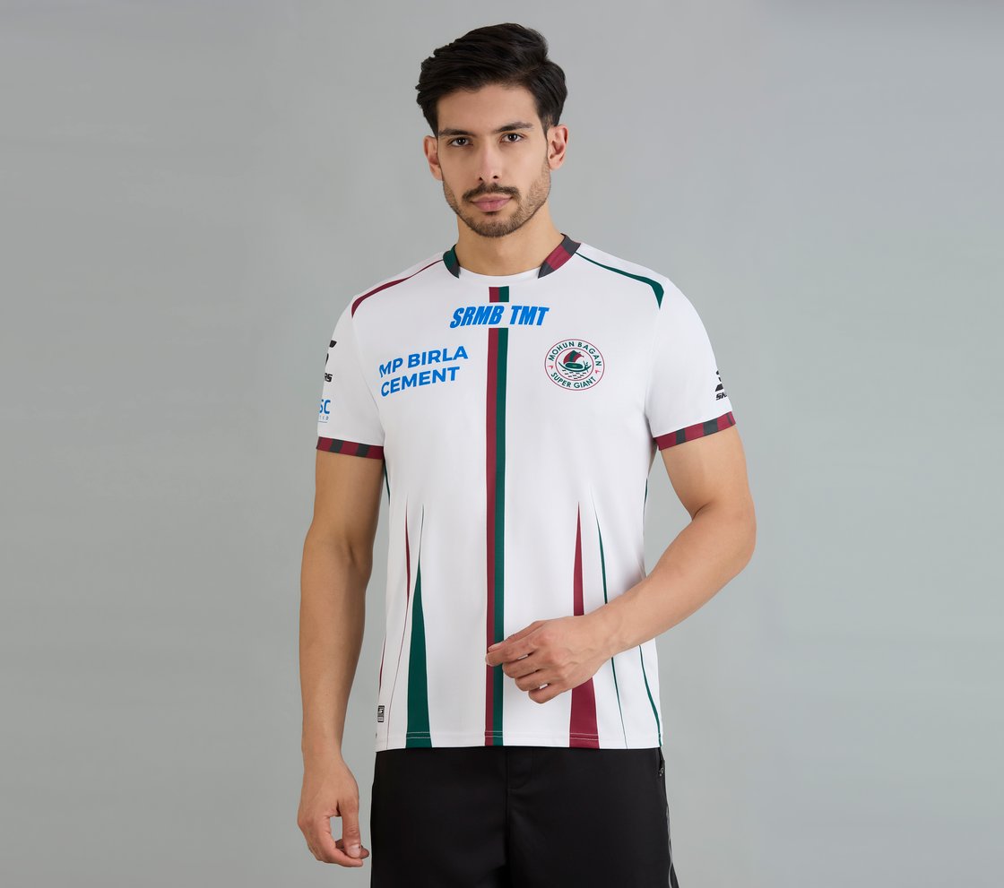 MOHUN BAGAN AWAY REPLICA JERSEY , WHITE Apparel Lateral View