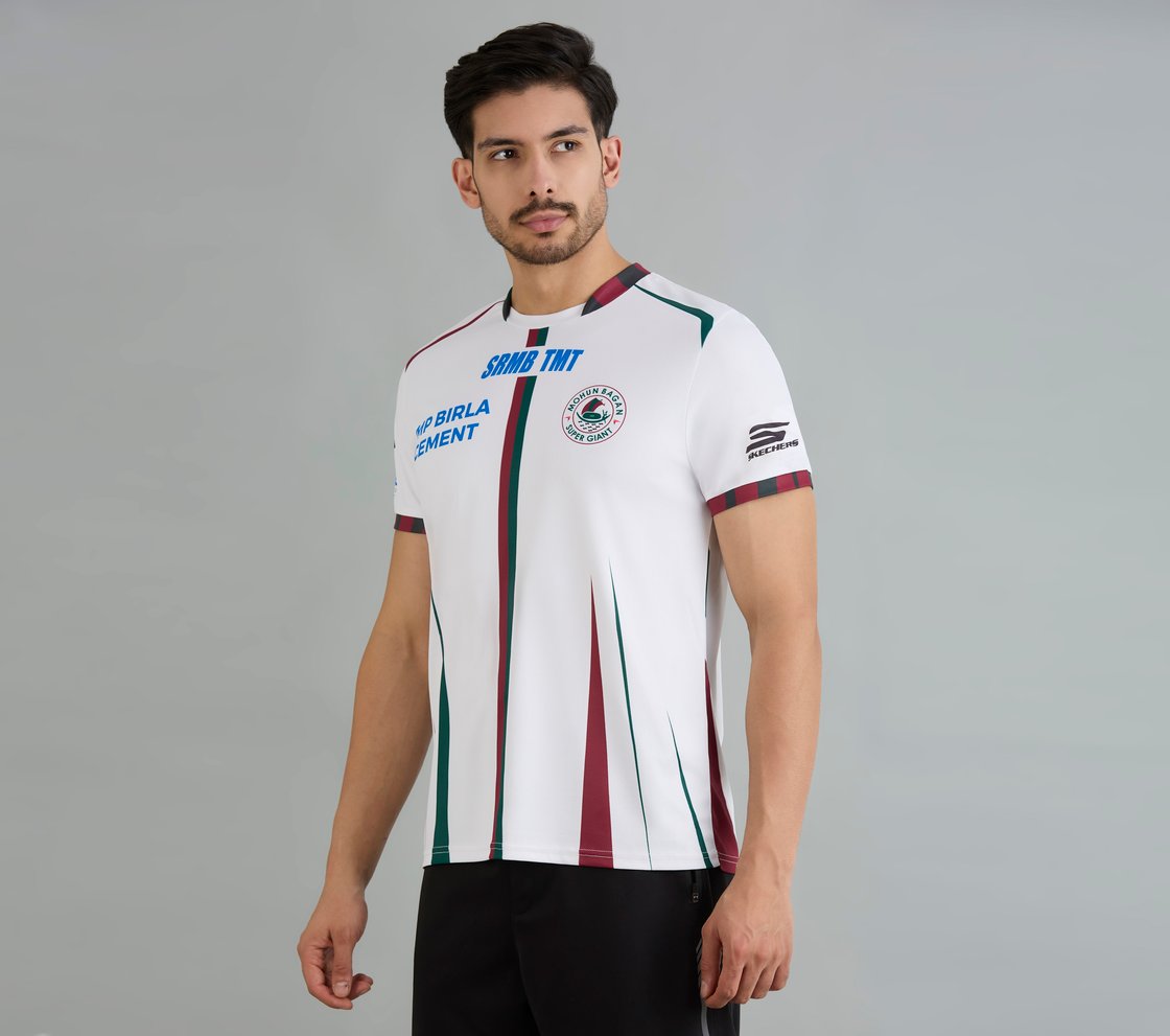MOHUN BAGAN AWAY REPLICA JERSEY , WHITE Apparel Top View