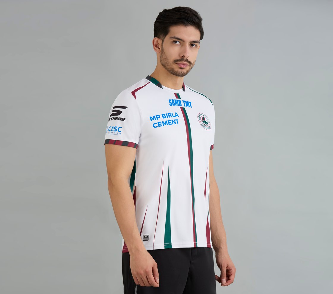 MOHUN BAGAN AWAY REPLICA JERSEY , WHITE Apparel Bottom View