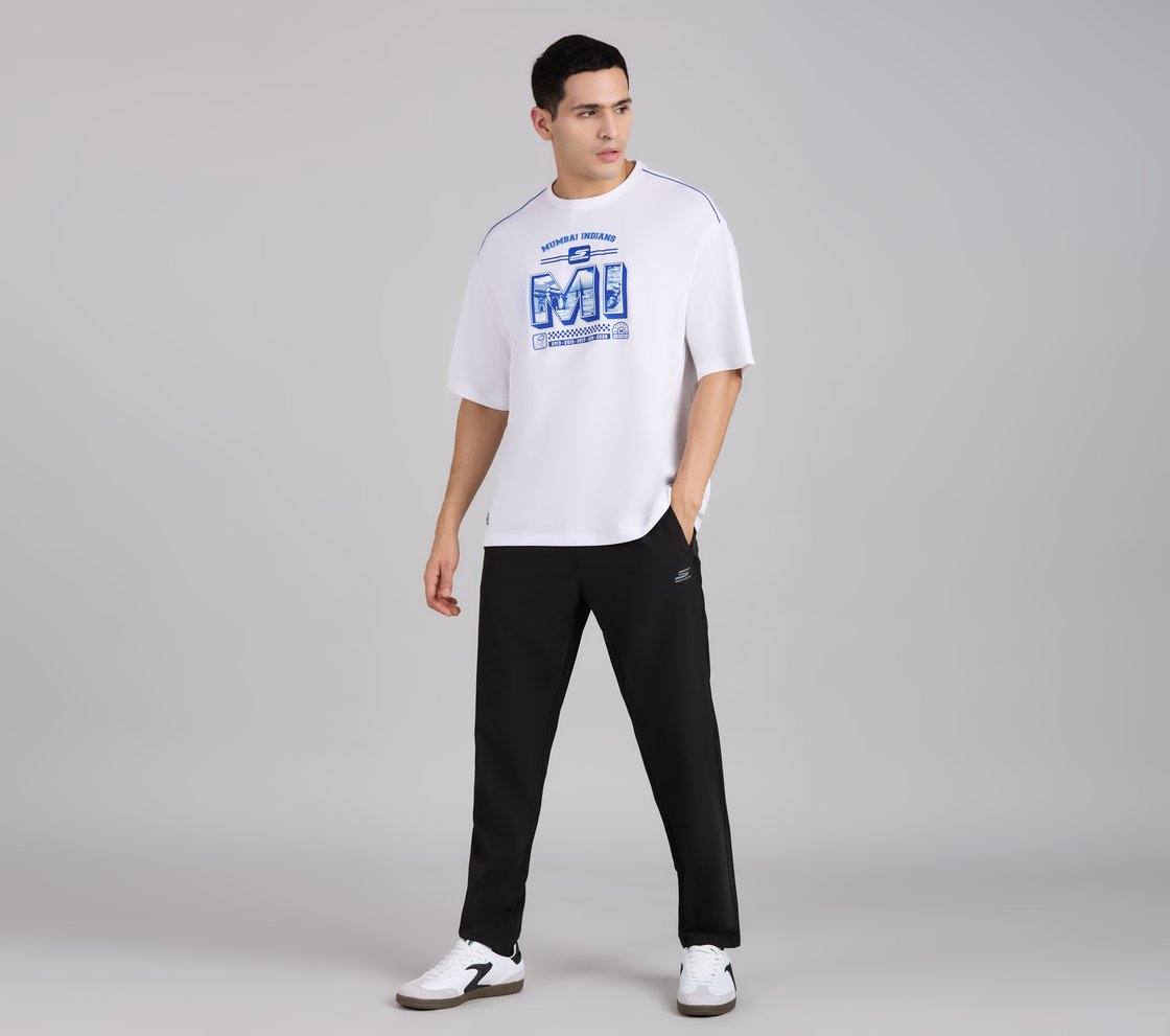 MUMBAI INDIANS GRAPHIC TEE, WHITE