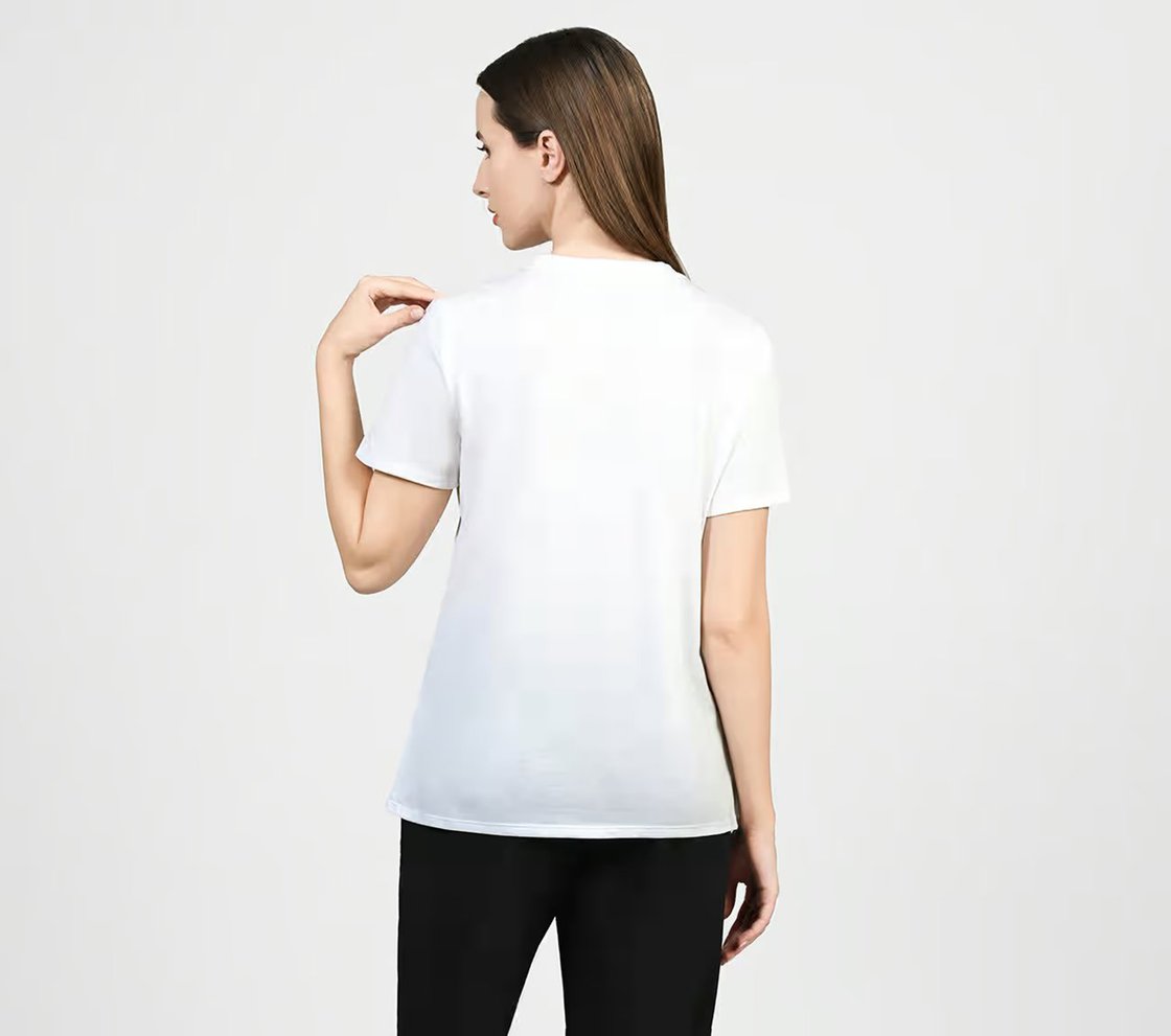 TAKE A BITE UNO TEE, WWWHITE Apparel Bottom View