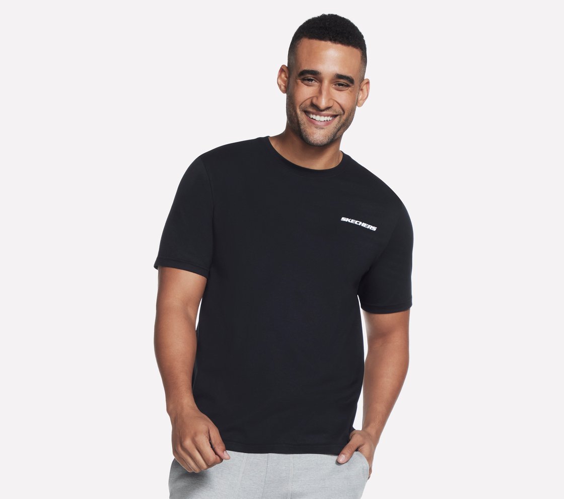 CROSSROAD T-SHIRT, BBBBLACK