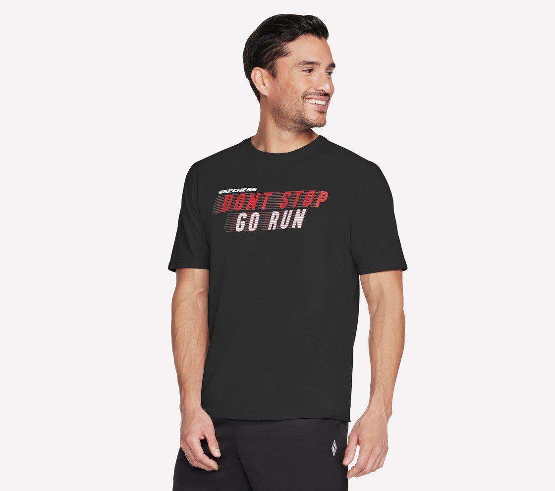 FAST TRACK T-SHIRT, BBBBLACK Apparel Bottom View
