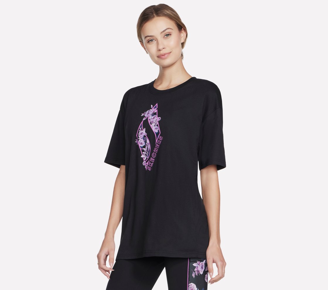 WINTER BLOOMS DIAMOND EVERYBO, BBBBLACK Apparel Bottom View