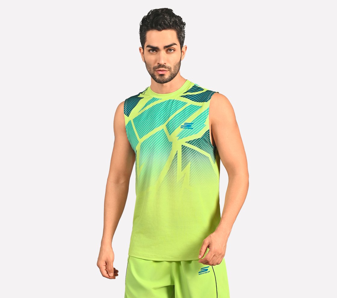 SKECHERS PICKLEBALL TANK, LIME